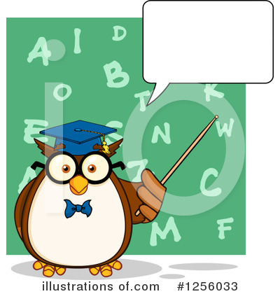 Owl Clipart #1256033 by Hit Toon