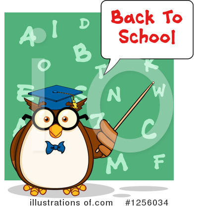 Back To School Clipart #1256034 by Hit Toon