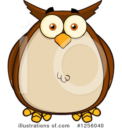 Owl Clipart #1256040 by Hit Toon
