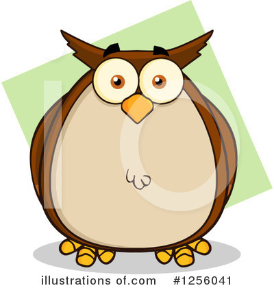 Owl Clipart #1256041 by Hit Toon