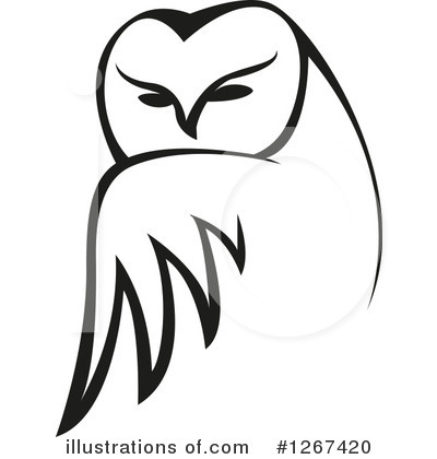 Royalty-Free (RF) Owl Clipart Illustration by Vector Tradition SM - Stock Sample #1267420