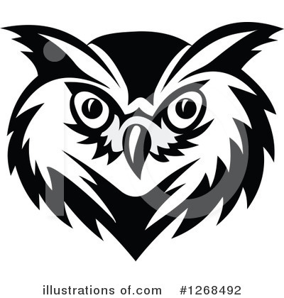 Royalty-Free (RF) Owl Clipart Illustration by Vector Tradition SM - Stock Sample #1268492