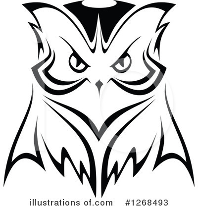 Royalty-Free (RF) Owl Clipart Illustration by Vector Tradition SM - Stock Sample #1268493