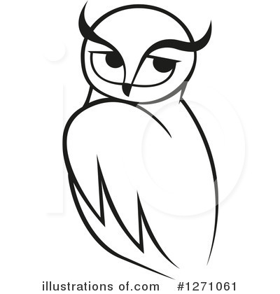 Royalty-Free (RF) Owl Clipart Illustration by Vector Tradition SM - Stock Sample #1271061