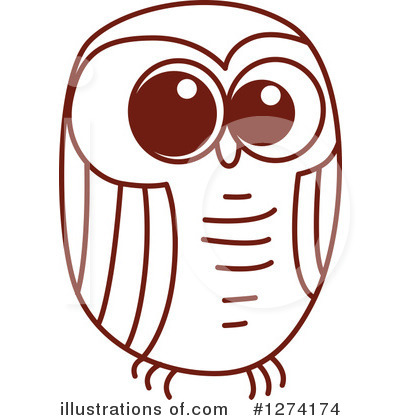 Royalty-Free (RF) Owl Clipart Illustration by Vector Tradition SM - Stock Sample #1274174