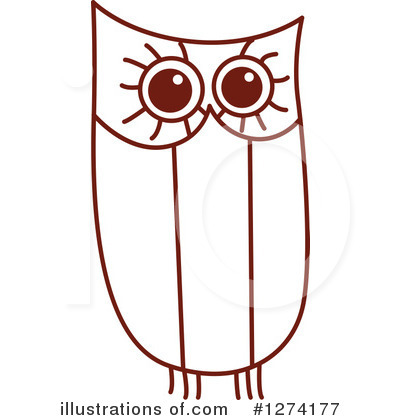 Royalty-Free (RF) Owl Clipart Illustration by Vector Tradition SM - Stock Sample #1274177