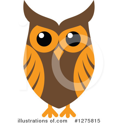 Royalty-Free (RF) Owl Clipart Illustration by Vector Tradition SM - Stock Sample #1275815