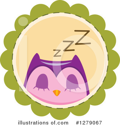 Royalty-Free (RF) Owl Clipart Illustration by BNP Design Studio - Stock Sample #1279067