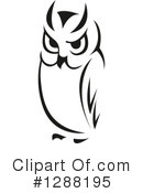 Owl Clipart #1288195 by Vector Tradition SM