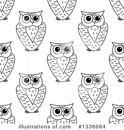 Royalty-Free (RF) Owl Clipart Illustration by Vector Tradition SM - Stock Sample #1336084