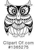 Owl Clipart #1365275 by Vector Tradition SM