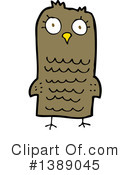 Owl Clipart #1389045 by lineartestpilot