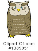 Owl Clipart #1389051 by lineartestpilot