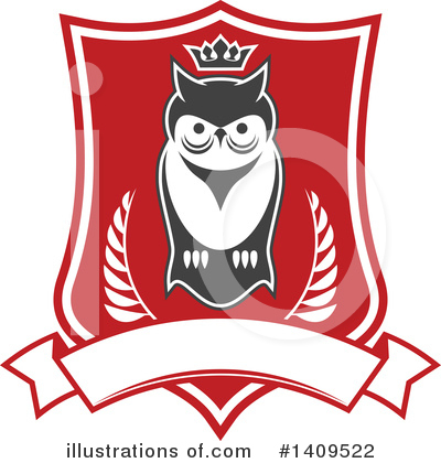 Royalty-Free (RF) Owl Clipart Illustration by Vector Tradition SM - Stock Sample #1409522