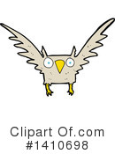 Owl Clipart #1410698 by lineartestpilot