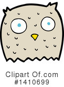 Owl Clipart #1410699 by lineartestpilot