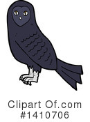 Owl Clipart #1410706 by lineartestpilot
