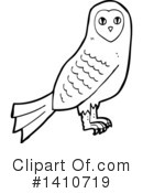 Owl Clipart #1410719 by lineartestpilot