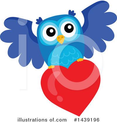 Royalty-Free (RF) Owl Clipart Illustration by visekart - Stock Sample #1439196