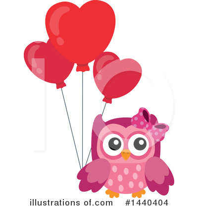 Royalty-Free (RF) Owl Clipart Illustration by visekart - Stock Sample #1440404