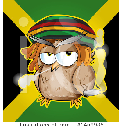 Royalty-Free (RF) Owl Clipart Illustration by Domenico Condello - Stock Sample #1459935