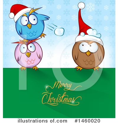 Owl Clipart #1460020 by Domenico Condello