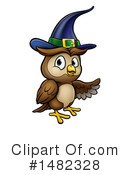Owl Clipart #1482328 by AtStockIllustration