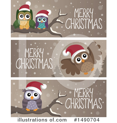 Royalty-Free (RF) Owl Clipart Illustration by visekart - Stock Sample #1490704