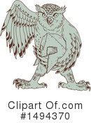 Owl Clipart #1494370 by patrimonio