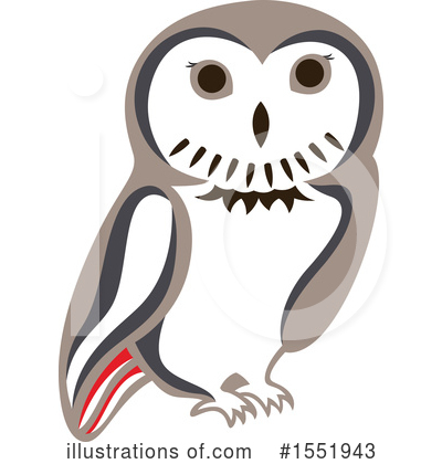 Owl Clipart #1551943 by Cherie Reve