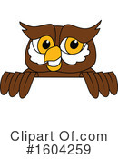 Owl Clipart #1604259 by Mascot Junction