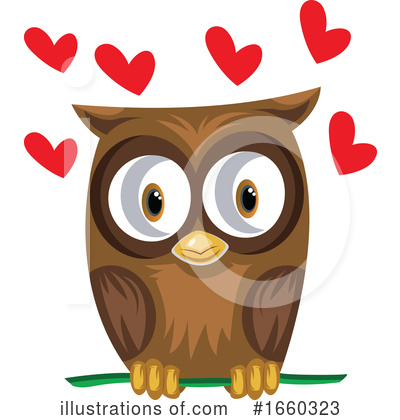 Royalty-Free (RF) Owl Clipart Illustration by Morphart Creations - Stock Sample #1660323