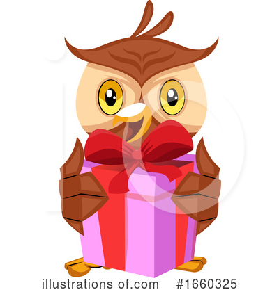 Royalty-Free (RF) Owl Clipart Illustration by Morphart Creations - Stock Sample #1660325