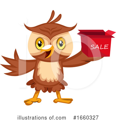Royalty-Free (RF) Owl Clipart Illustration by Morphart Creations - Stock Sample #1660327