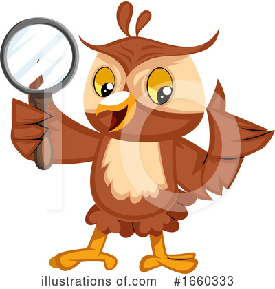 Royalty-Free (RF) Owl Clipart Illustration by Morphart Creations - Stock Sample #1660333