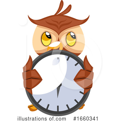 Royalty-Free (RF) Owl Clipart Illustration by Morphart Creations - Stock Sample #1660341
