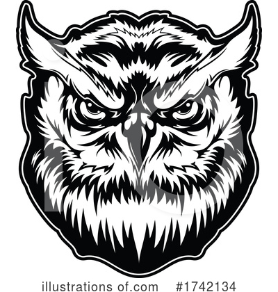 Royalty-Free (RF) Owl Clipart Illustration by Vector Tradition SM - Stock Sample #1742134