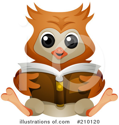 Royalty-Free (RF) Owl Clipart Illustration by BNP Design Studio - Stock Sample #210120