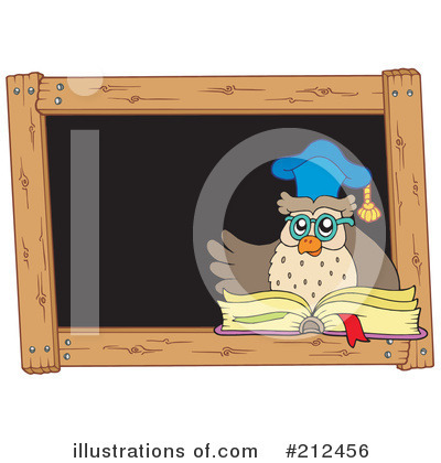 Royalty-Free (RF) Owl Clipart Illustration by visekart - Stock Sample #212456