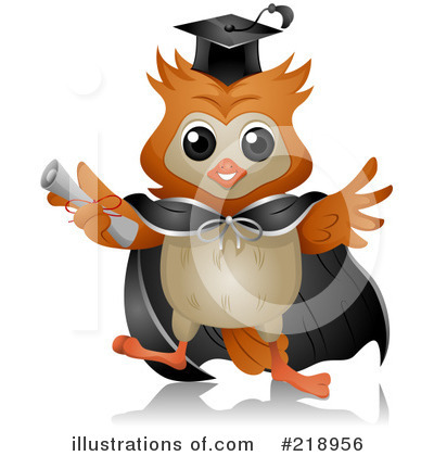 Royalty-Free (RF) Owl Clipart Illustration by BNP Design Studio - Stock Sample #218956