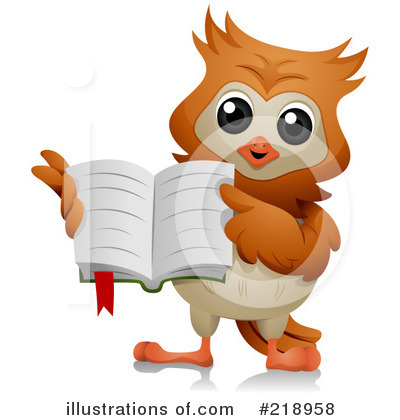 Royalty-Free (RF) Owl Clipart Illustration by BNP Design Studio - Stock Sample #218958