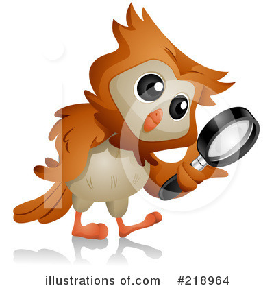 Royalty-Free (RF) Owl Clipart Illustration by BNP Design Studio - Stock Sample #218964