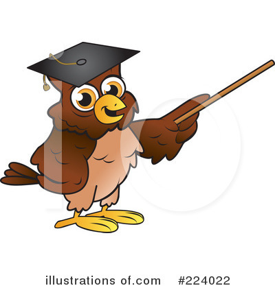 Royalty-Free (RF) Owl Clipart Illustration by Vitmary Rodriguez - Stock Sample #224022