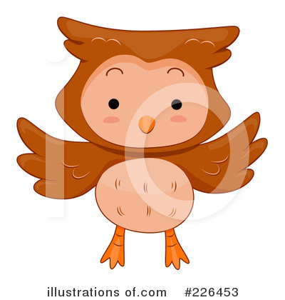 Royalty-Free (RF) Owl Clipart Illustration by BNP Design Studio - Stock Sample #226453