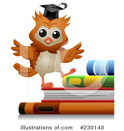 Royalty-Free (RF) Owl Clipart Illustration by BNP Design Studio - Stock Sample #230140