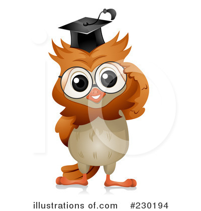 Royalty-Free (RF) Owl Clipart Illustration by BNP Design Studio - Stock Sample #230194
