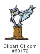 Owl Clipart #60172 by xunantunich
