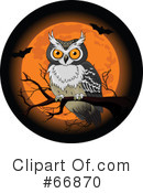 Owl Clipart #66870 by Pushkin
