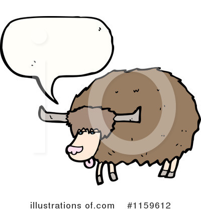 Royalty-Free (RF) Ox Clipart Illustration by lineartestpilot - Stock Sample #1159612