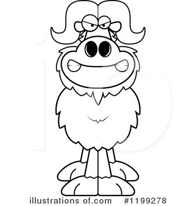 Royalty-Free (RF) Ox Clipart Illustration by Cory Thoman - Stock Sample #1199278
